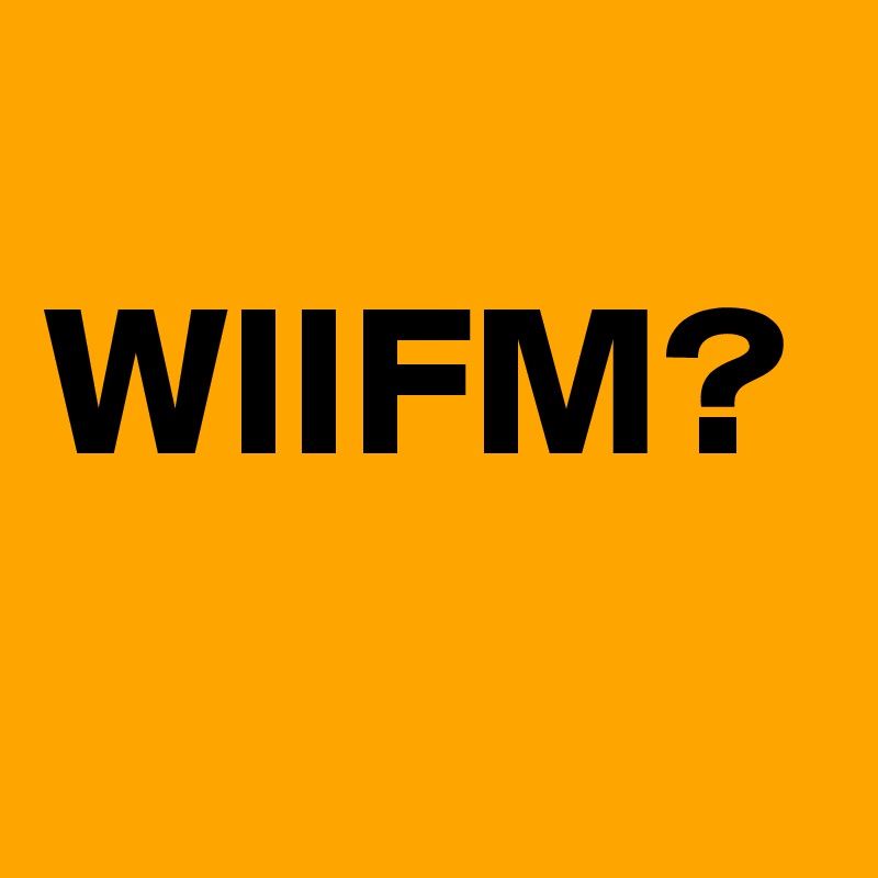 Wiifm Meaning - Premium Sunset Image - Full HD