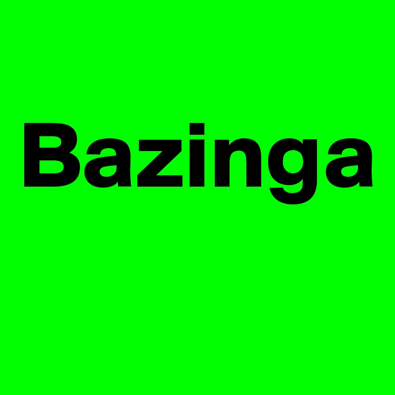 Bazinga Flag - Space Design Collection - 4K Quality