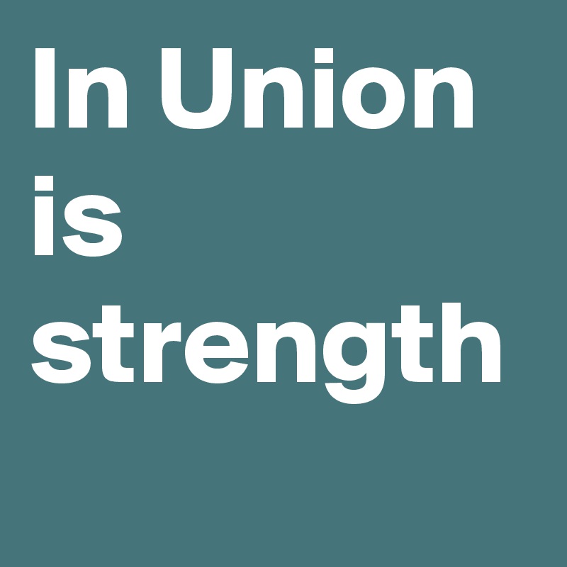 Union Strength - Creative Abstract Image - 4K