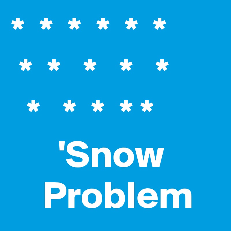 Snow Problem - Premium Colorful Background Gallery - 4K