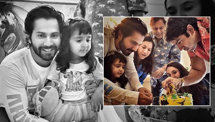 Varun dhawan shares beautiful family pictures from his niece's birthday