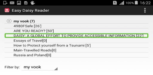 Fs Reader For Reading Daisy Books - Creative Nature Illustration - Mobile