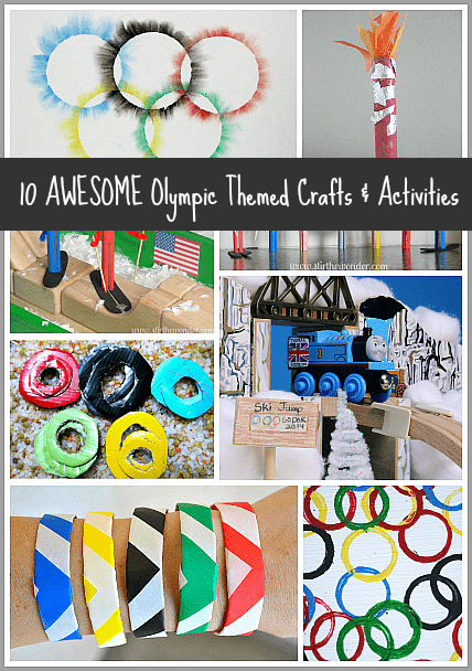 10 awesome olympic themed activities and crafts for kids buggy and buddy