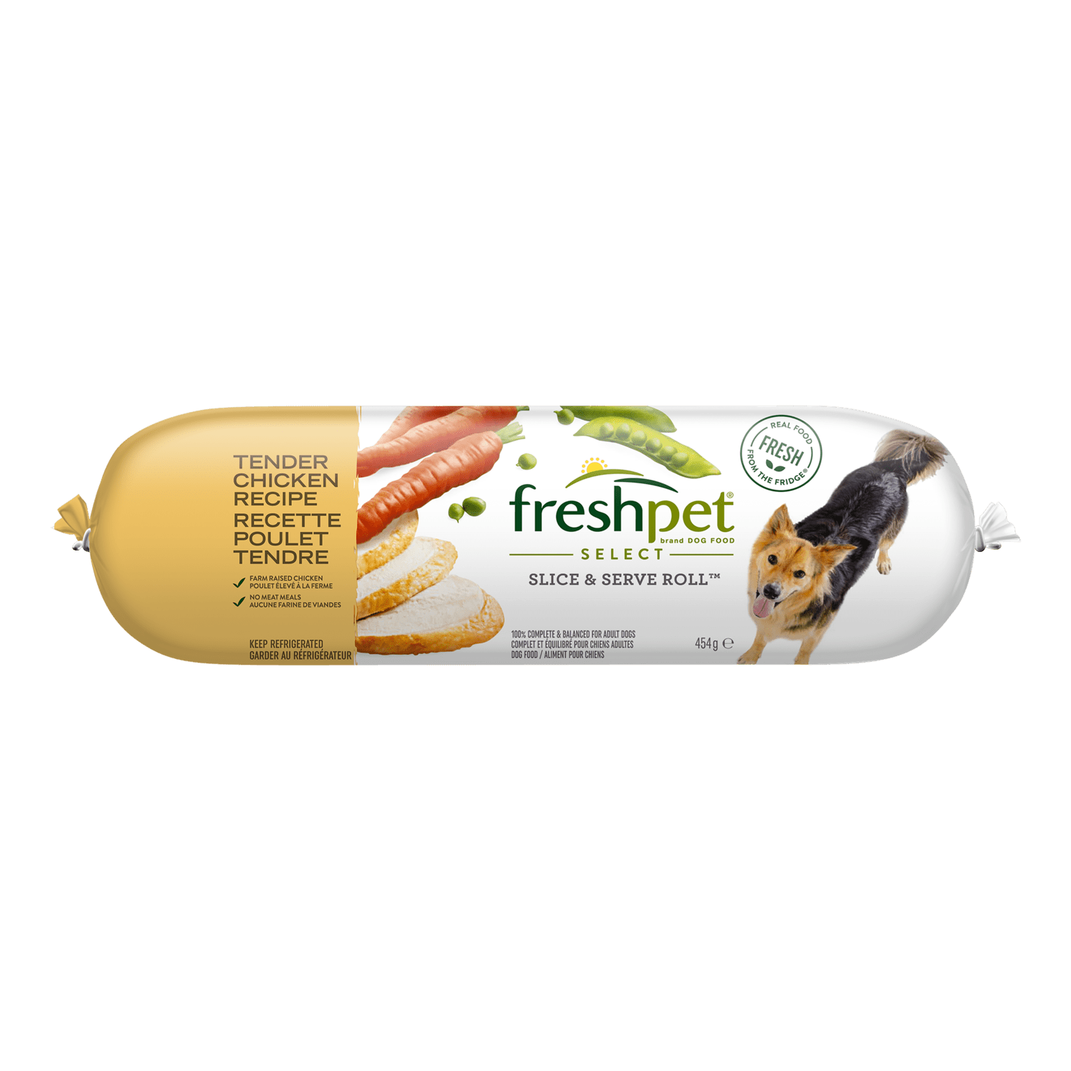 Freshpet® tender chicken with vegetables dog food