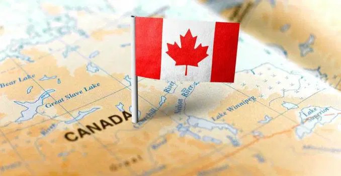 Canada-map-and-flag