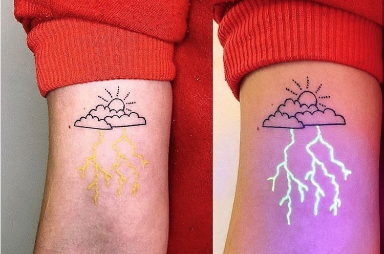 All You Need To Know About Glow In The Dark Or Uv Tattoos | Tattoos Wizard 496_x_750_jpg
