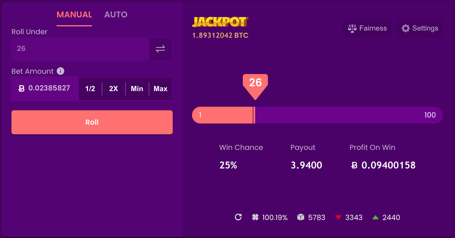 We tested over 60 crypto casinos and ranked them based on bonuses, gaming experience, & security. The Best 10 Bitcoin Dice Sites 2021 Trustdice Win