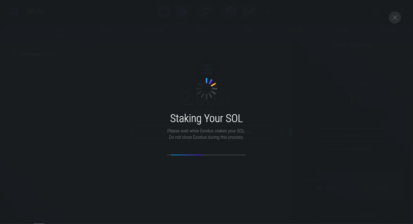 Exodus allows you to secure, manage, and exchange your favorite cryptocurrencies like bitcoin, ethereum, ripple, and more from a beautiful, . How To Stake Sol Solana Protocol In The Exodus Desktop Wallet A Beginner S Guide