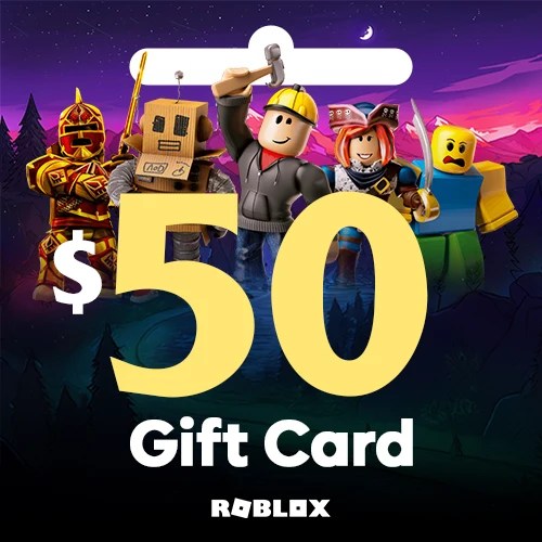 Buy Roblox 50 Gift Card Best Prices ByNoGame
