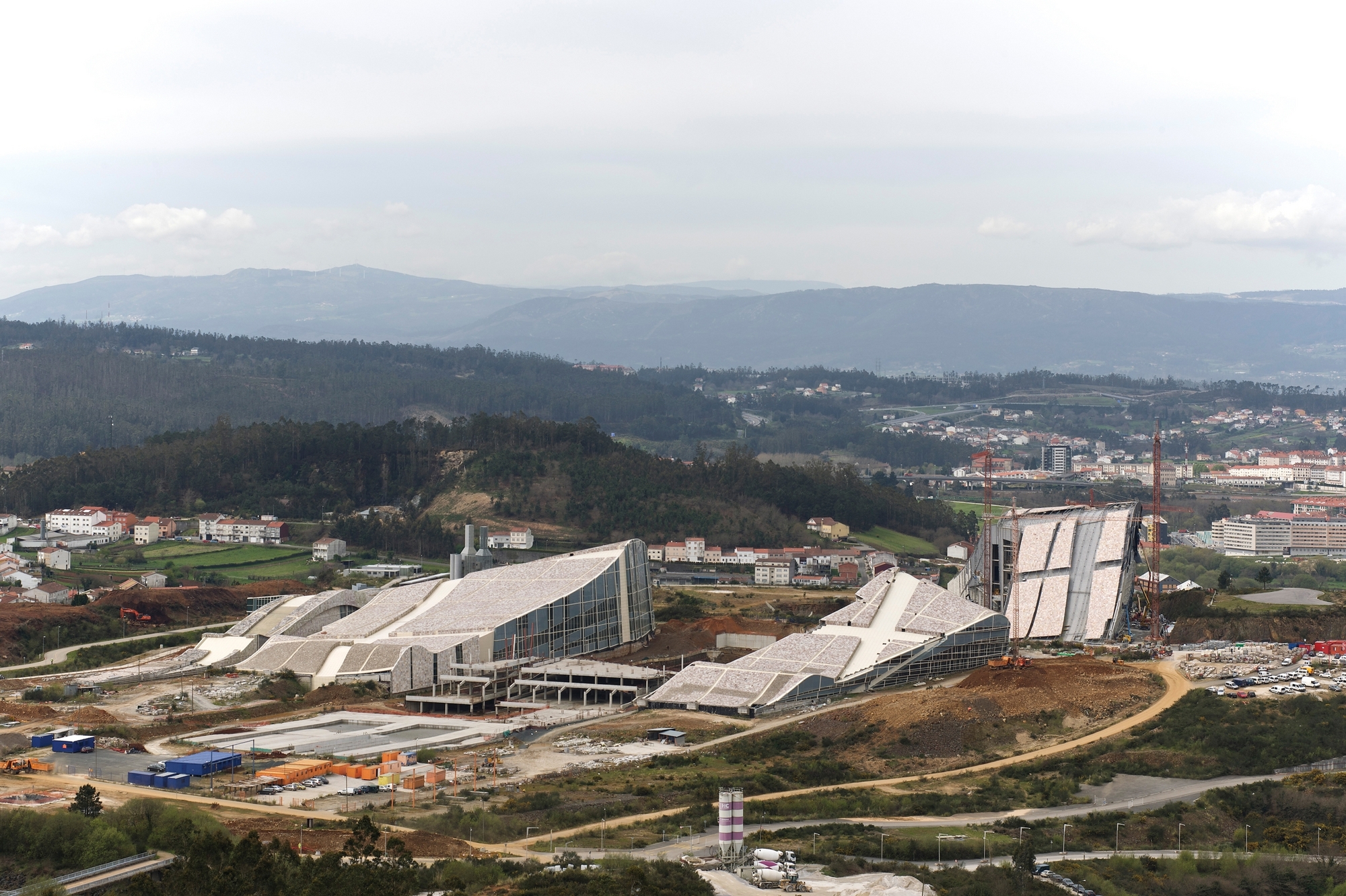 Galicia Spain Peter Eisenman Fails To Translate A Seductive Proposal Into A Successful City Of Culture For Spain Architectural Review