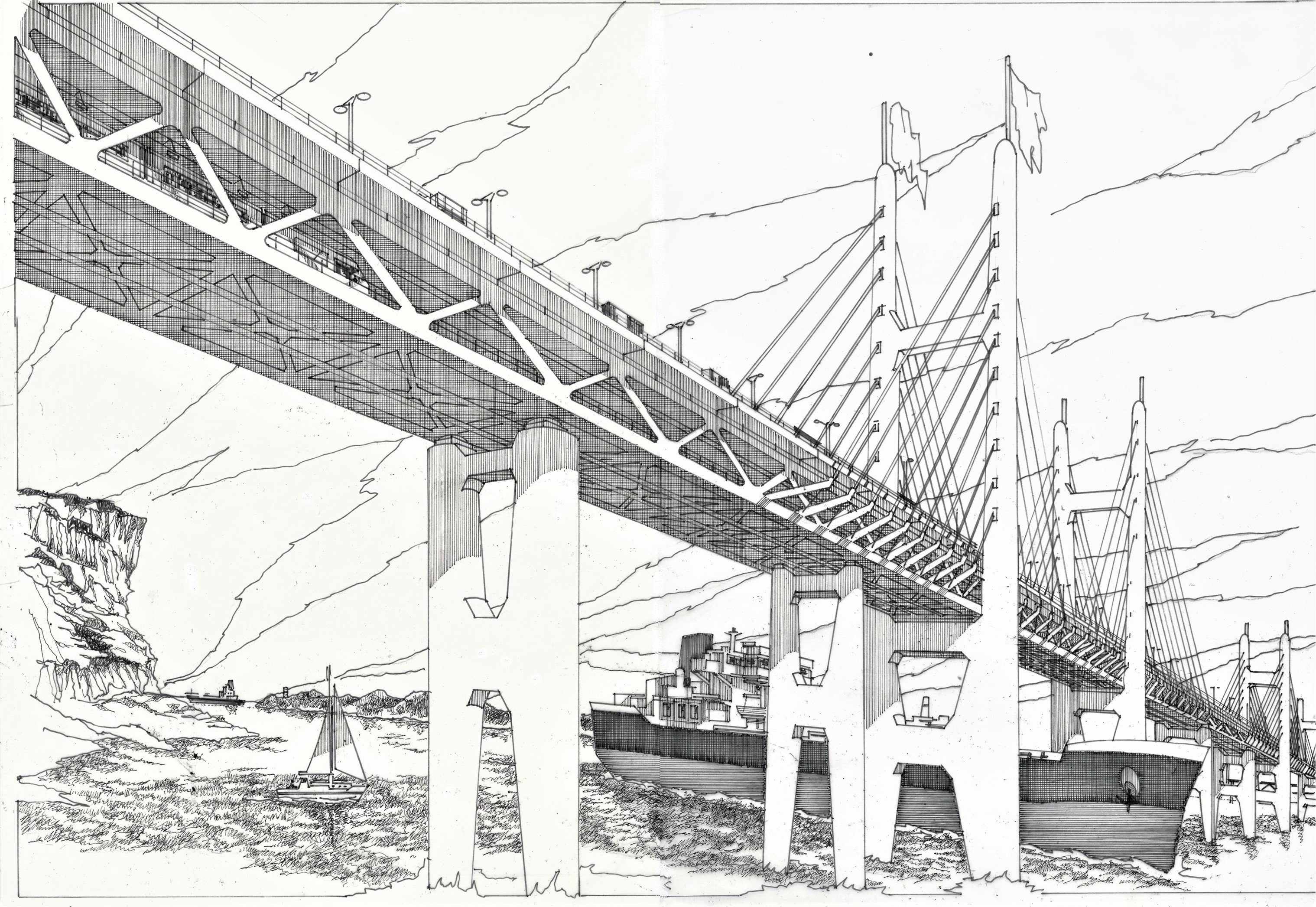 If you've never sketched before but have been interested in it, it can seem somewhat intimidating to jump right in. Architect Behind Irish Sea Bridge Proposal Reveals New Drawings New Civil Engineer