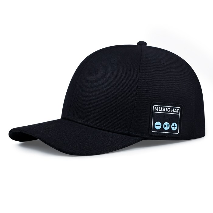 Hard hat with bluetooth speakers