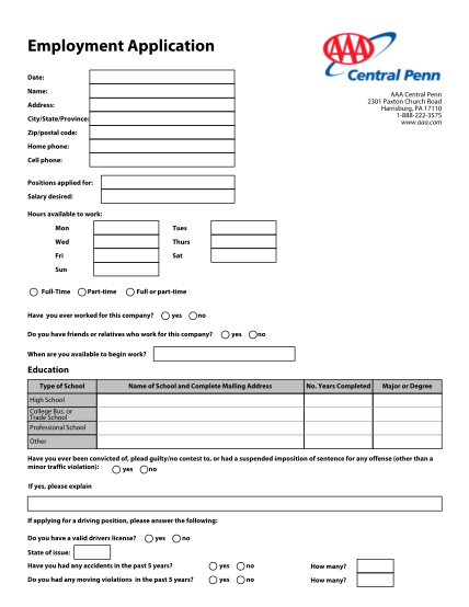 210 standard job application form page 6 free to edit download