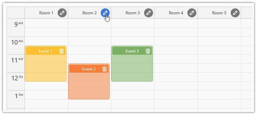React Resource Calendar With Editable Columns Open Source Daypilot Code - Landscape Pictures - Ultra HD Ultra HD Collection