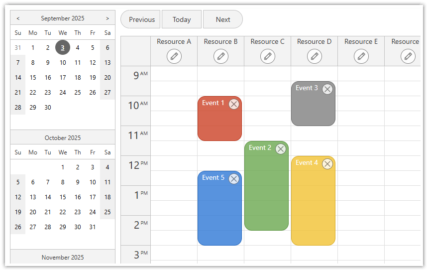 Asp Net Core Maintenance Scheduling Open Source Daypilot Code - Nature Patterns - Beautiful Mobile Collection