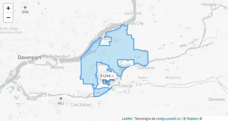 Southern Illinois Zip Code Map Chicago Cityscape Map Of Building 61244.webp