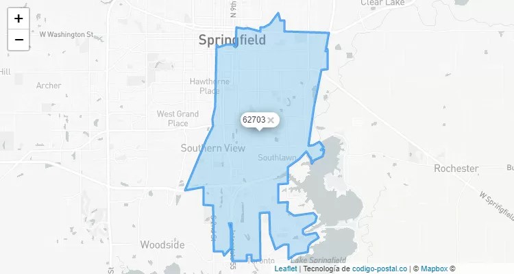 Southern Il Zip Code Map 62703.webp