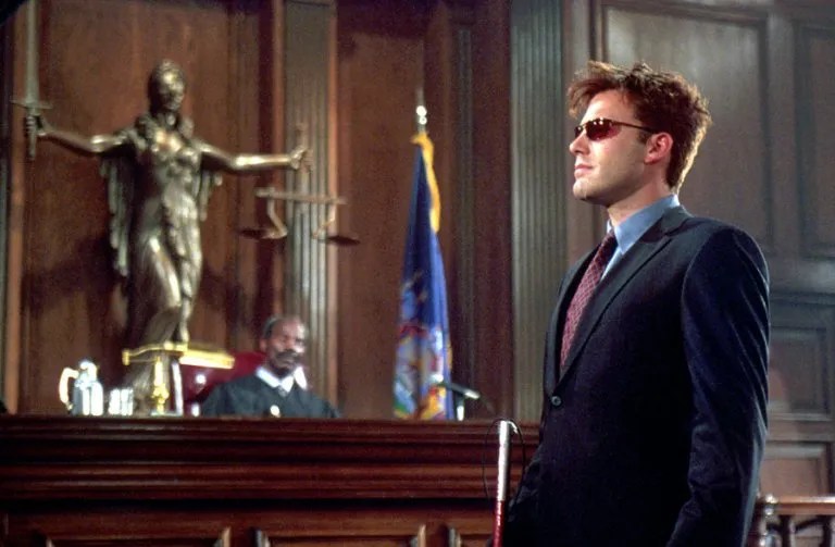 A man blinded by toxic waste which also enhanced his remaining senses. Ben Affleck Hates Daredevil So Much in New Video Interview ...