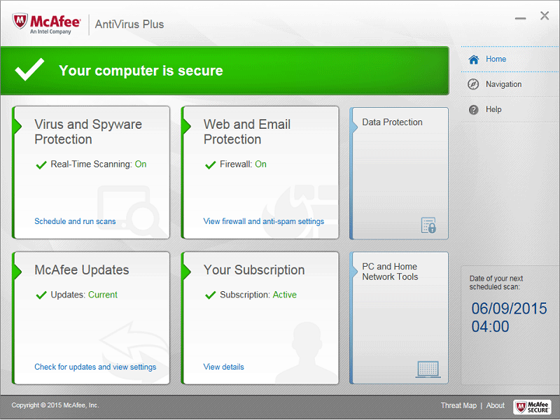 Mcafee antivirus plus 2016 review