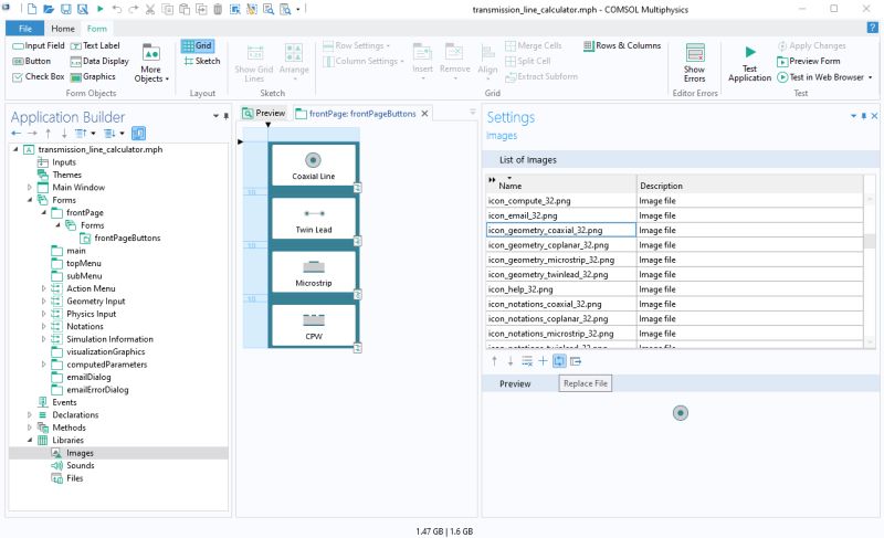 Application Builder Updates Comsol 6 1 Release Highlights - Download Ultra HD Minimal Illustration | High Resolution