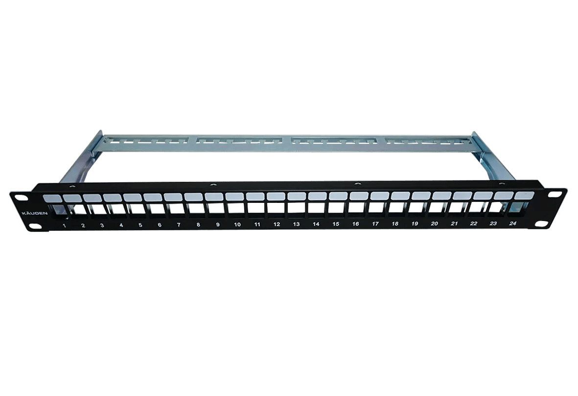 24 Port Unloaded Keystone Patch Panel Durable Network Solution - Premium Landscape Pattern Gallery - High Resolution
