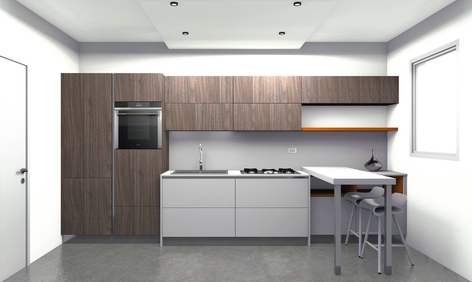Arredare cucina e soggiorno 20mq può davvero sembrare un'impresa difficoltosa, ma con qualche buona. 4 Progetti Cucina Per 10 Mq Circa Planimetria E Foto Cose Di Casa