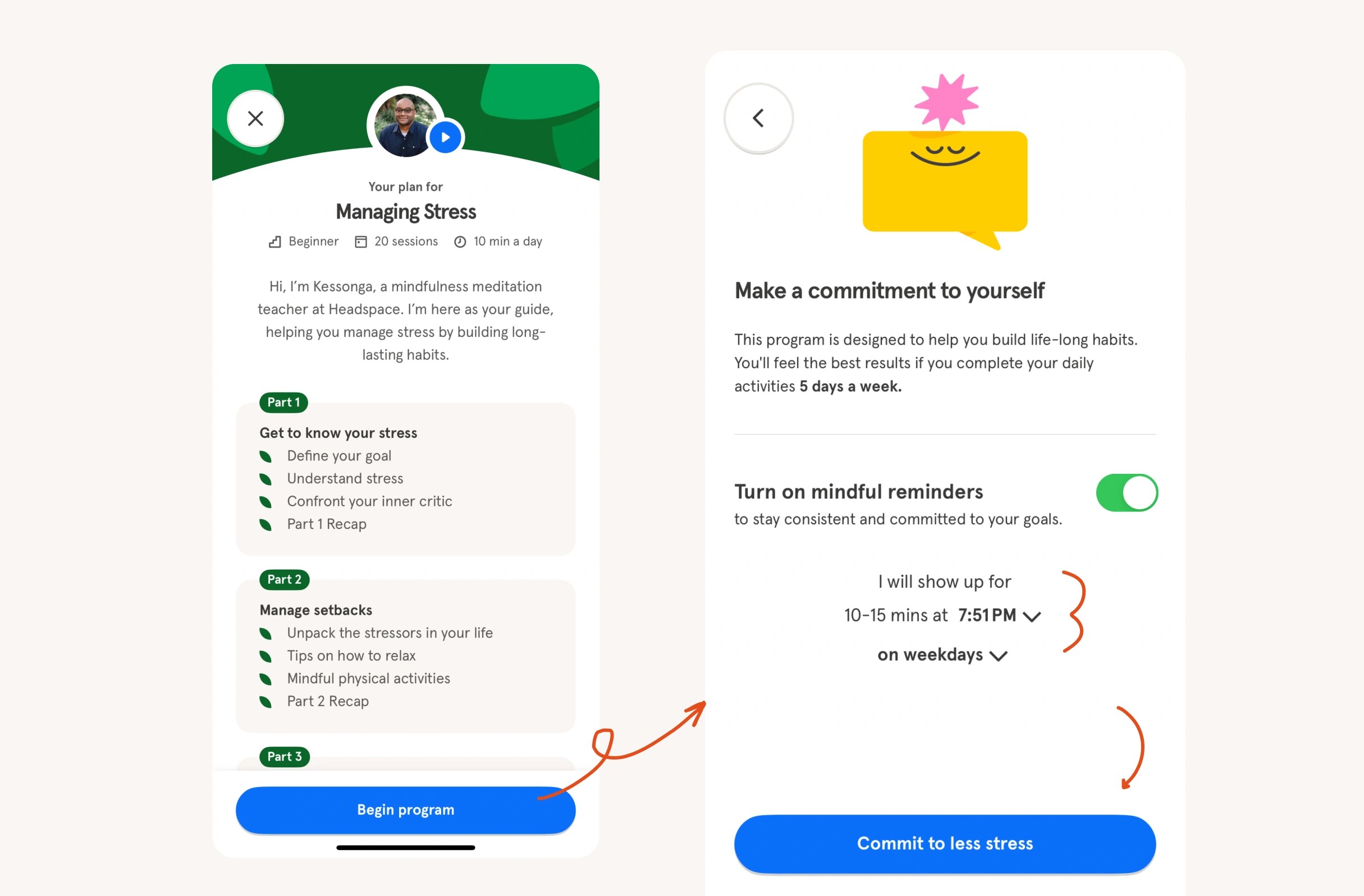 Bitesized Ux Example Onboarding Shortcut - Nature Textures - Professional Desktop Collection