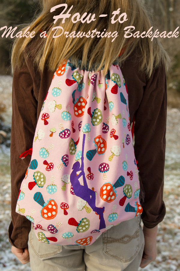 How To Make A Drawstring Backpack Crafting A Green World