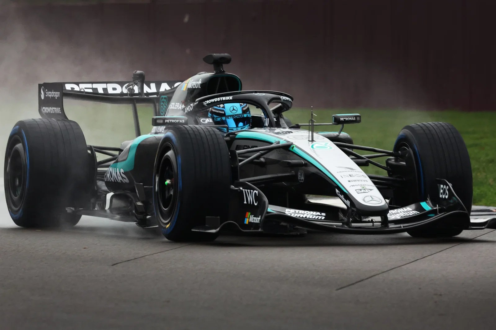 First take a look at W17 on observe as Mercedes debuts 2026 F1 automotive