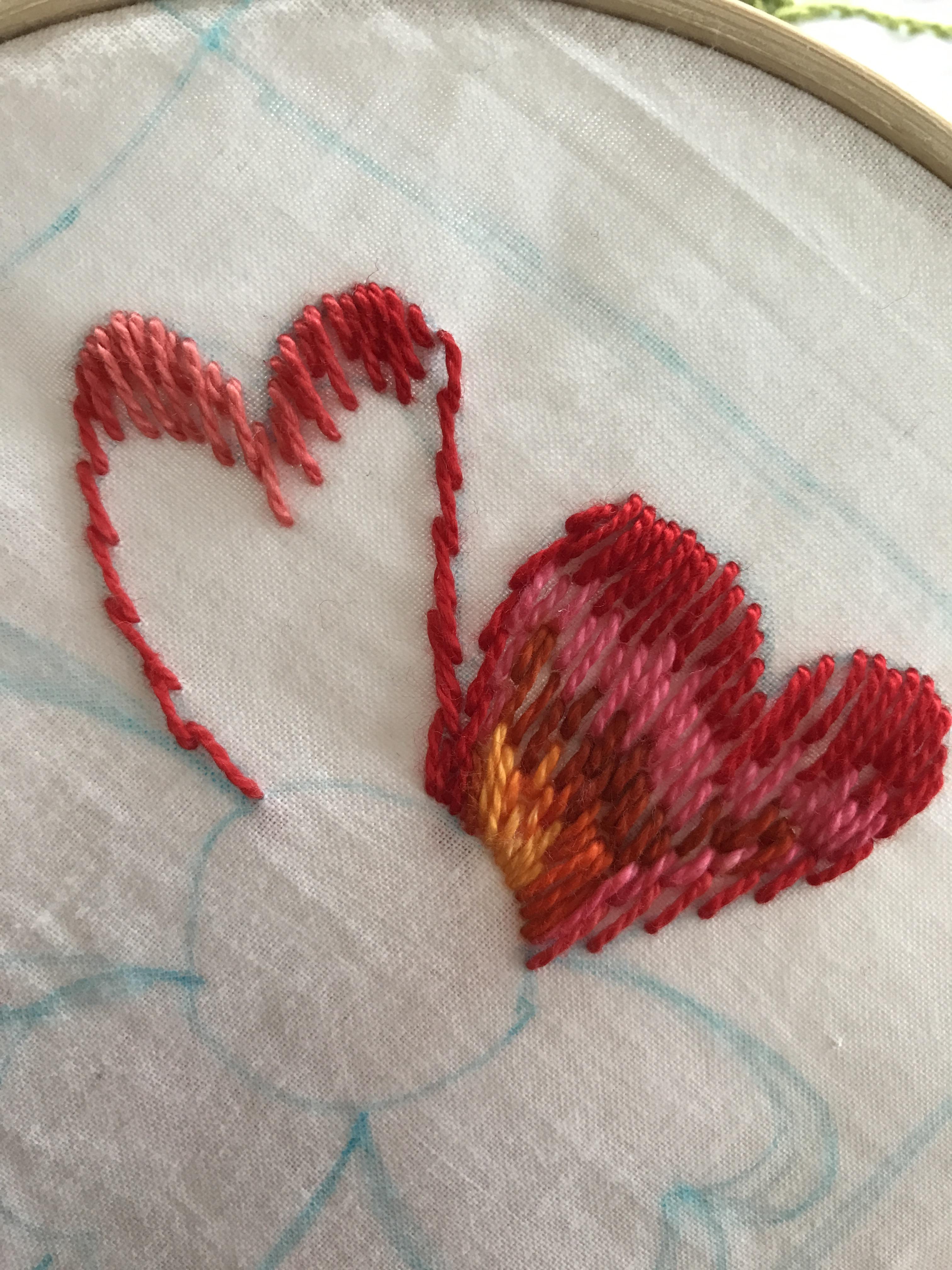 Embroidery: Long And Short Stitch | Create Whimsy Embroidery: Long And Short Stitch | Create Whimsy