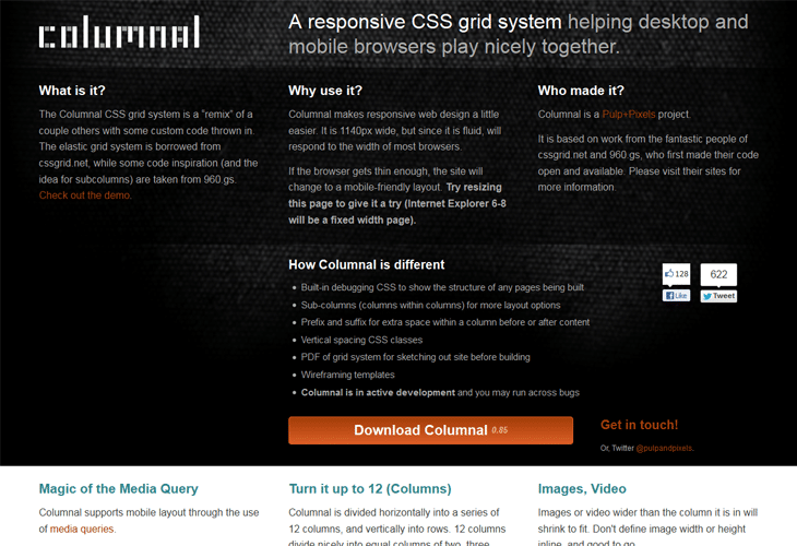 45 Useful Responsive Web Design Tools For Designers - Premium Colorful Photo Gallery - Desktop