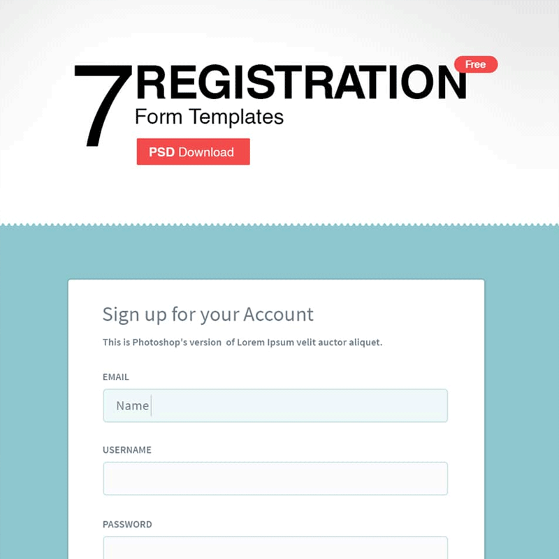 17 Registration Form Templates Free Word Psd Documents - Stunning Vintage Art - Ultra HD