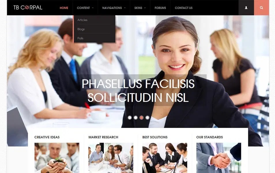 Tb Corpal Drupal Template Themebrain - Download Professional Landscape Art | Full HD