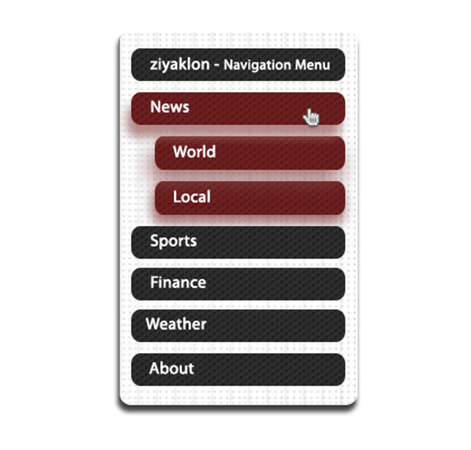 80 Free Website Menu Navigation Psd Elements Css Author - Premium Sunset Design Gallery - HD