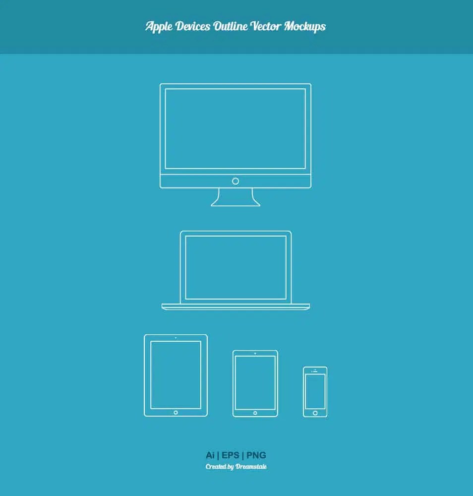 Learn how to create your own illustrated applee ipad and macbook pro mockups and wireframe devices using powerpoint's basic shape tools. 25 Outline Mockups For Wireframing Presentation