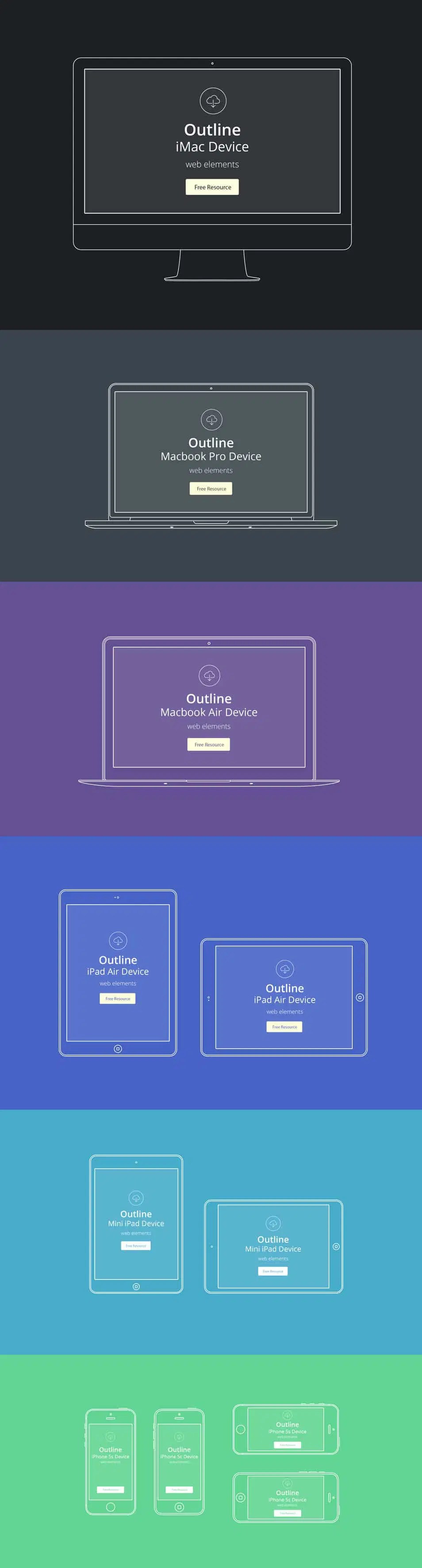 Omnigraffle is a drawing tool that is only suitable for apple devices. 25 Outline Mockups For Wireframing Presentation