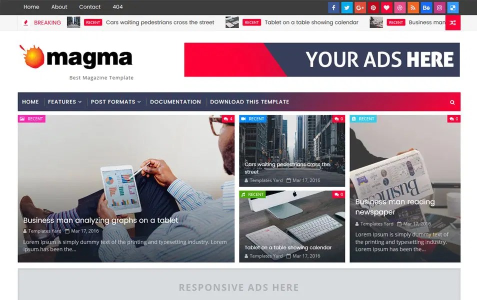Animo blogger template is a uniquely designed and well designed blogging blogger theme. 300 Best Free Responsive Blogger Templates 2019 Css Author