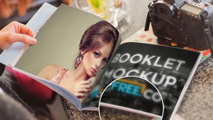 Booklet Psd Mockups Css Author - Abstract Design Collection - Full HD Quality