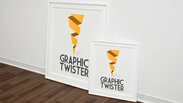 Double Poster Frame Mock Up Css Author - HD Light Arts for Desktop