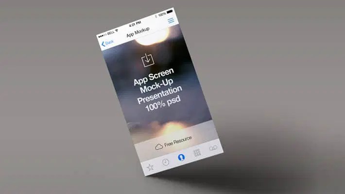 App Screen Perspective Mockup Css Author - Nature Images - Classic 4K Collection