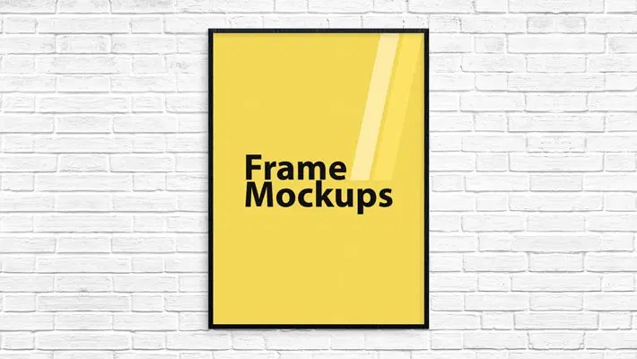 Free Poster Frame Mockup Css Author - Download Gorgeous Minimal Background | 8K