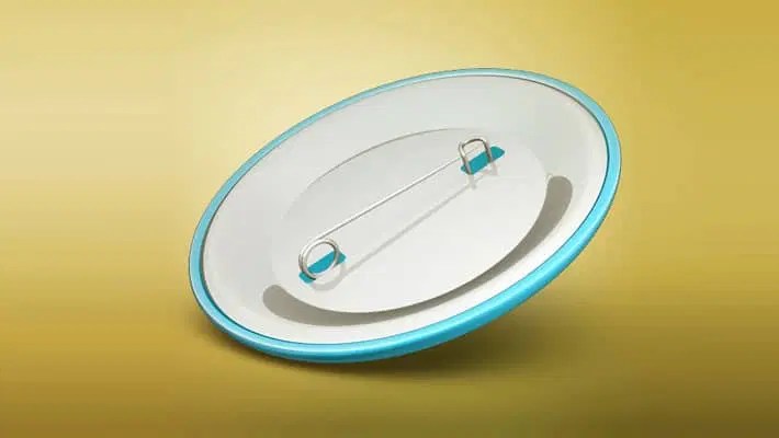 Pin Button Badges Mockup Css Author - Minimal Arts - Premium Ultra HD Collection