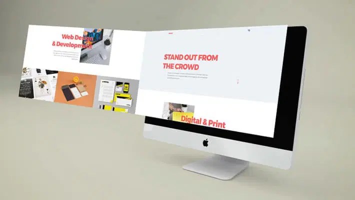 Imac Screen Mockup Css Author - Premium Gradient Photo Gallery - HD