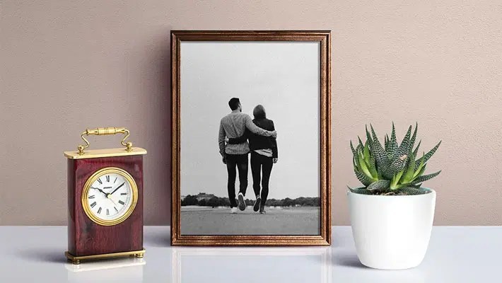 Photo Frame Mockup Psd Css Author - Modern City Picture - Ultra HD