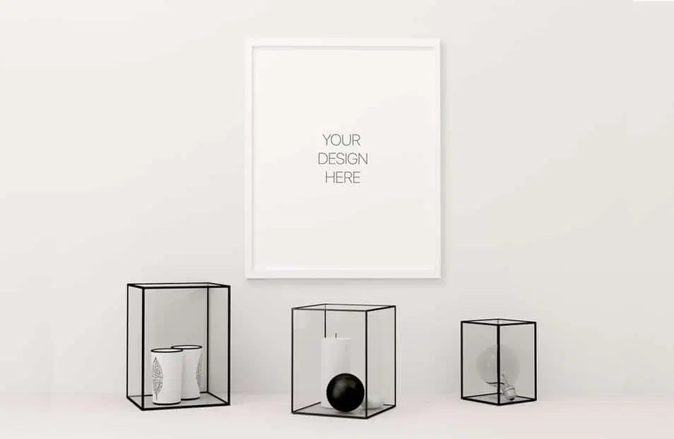 Clean Poster Frame Mockup Css Author - Ultra HD Gradient Pictures for Desktop