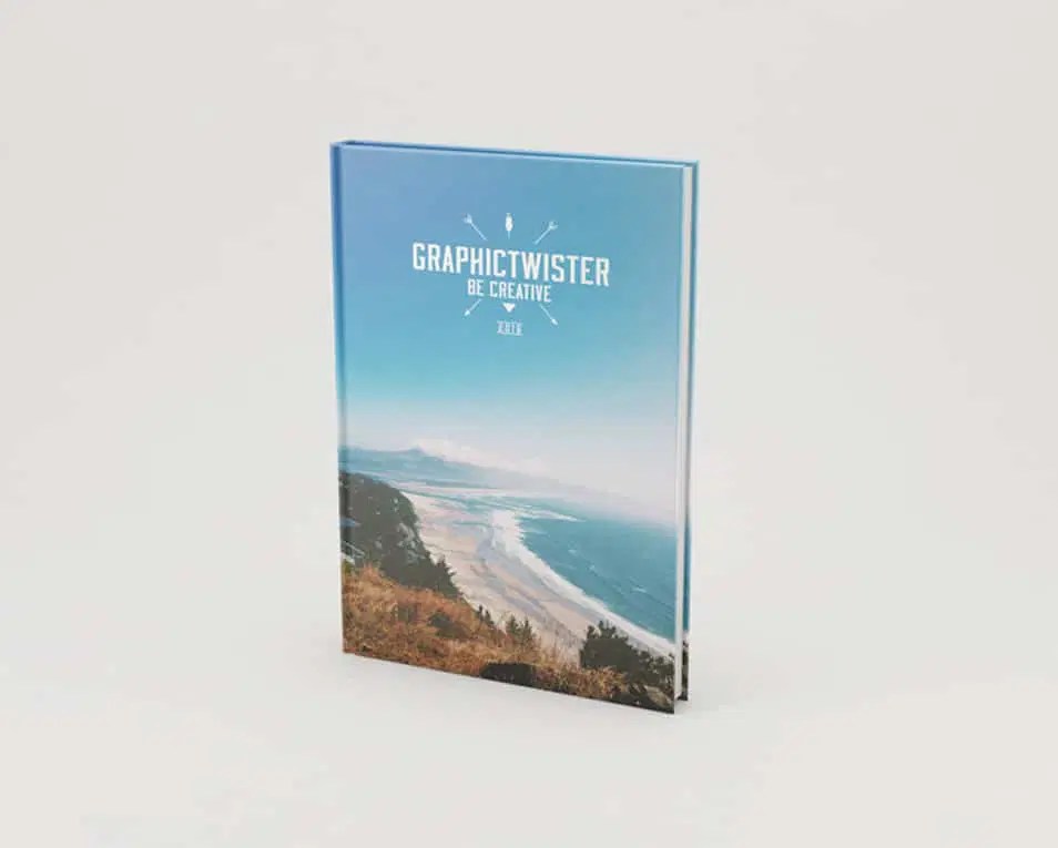 Psd Book Mockup Css Author - Incredible Sunset Pattern - 4K