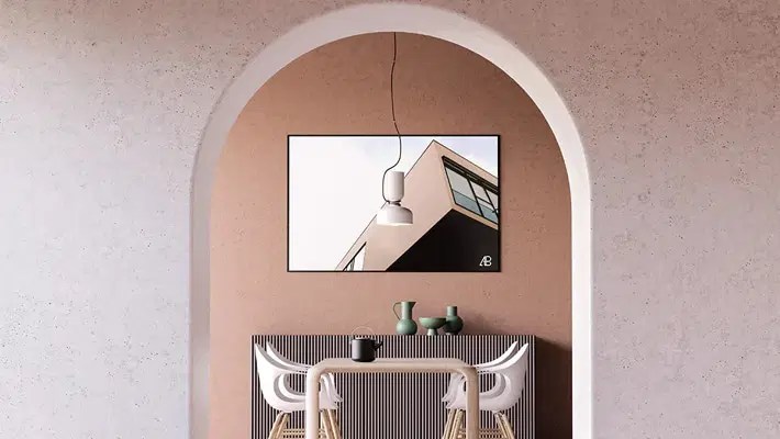 Classic Poster Mockup Css Author - Ocean Pictures - Creative 8K Collection