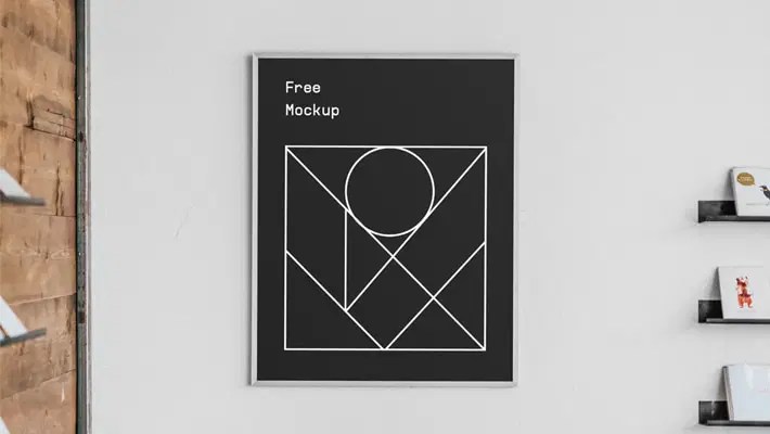 Free Room Interior Poster Mockup Css Author - Stunning 4K Abstract Arts | Free Download