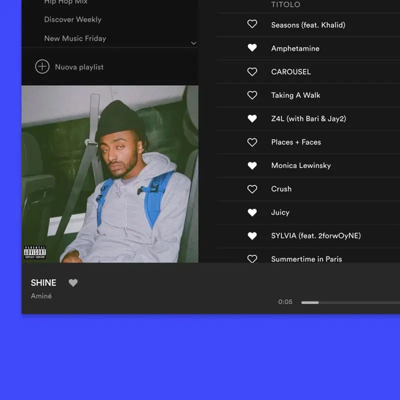 Here's a spotify app with a smart ui and a good color combination. Free Spotify Mockup For Figma Css Author