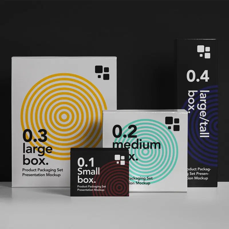 Box Psd Packaging Mockup Css Author - Premium Light Image Gallery - Desktop